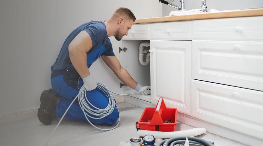 Local sewer line repair in Clarks Point, AK